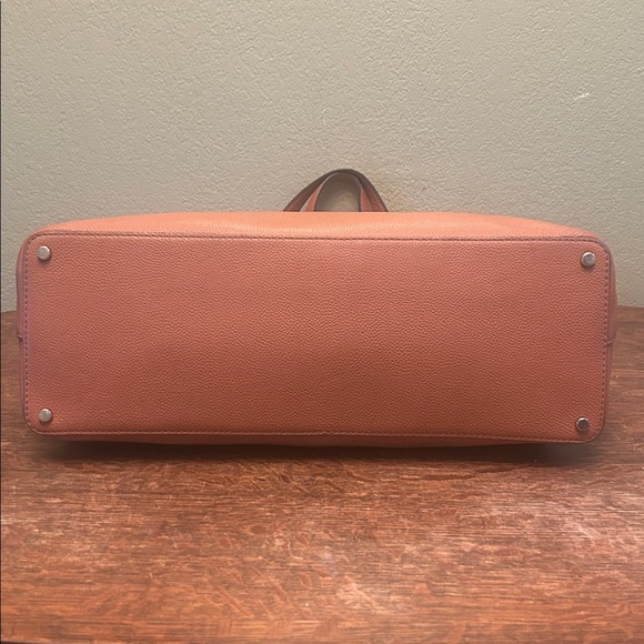 Kate Spade ♠️ Larchmont Avenue Evangelie Large Leather Tote Bag - Picture 7 of 16